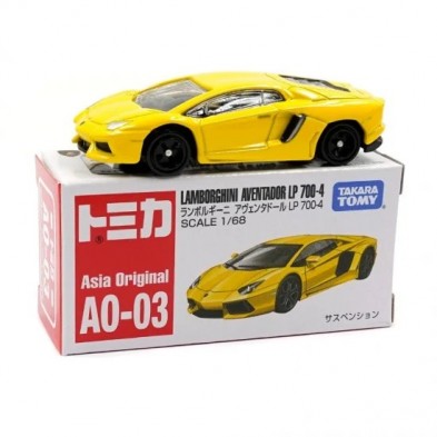 Tomica AO-03 Lamborghini Aventador (Asia Ver.)